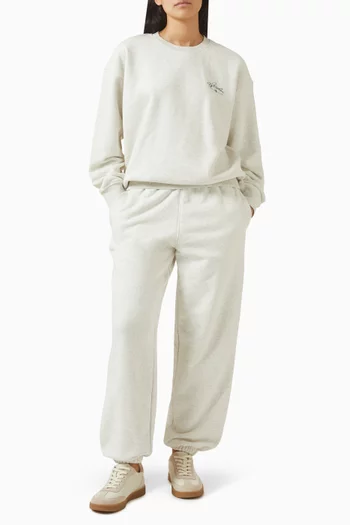 Melange Sweatshirt in Terry