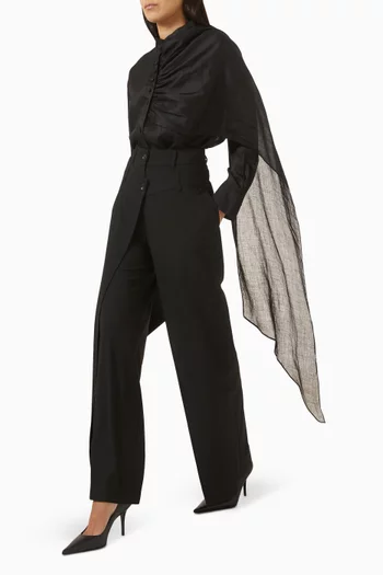 Double Waistband Pants