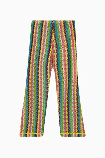 Rainbow Beach Pants in Crochet
