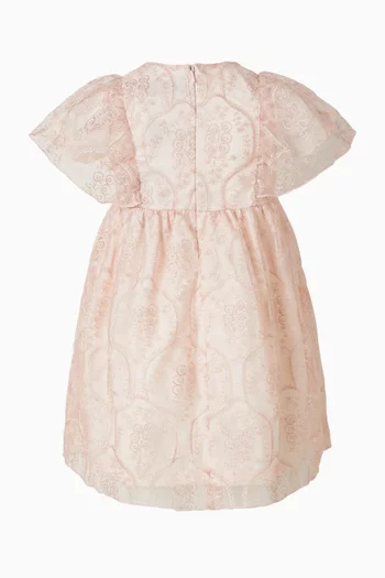 Embroidered Logo Dress