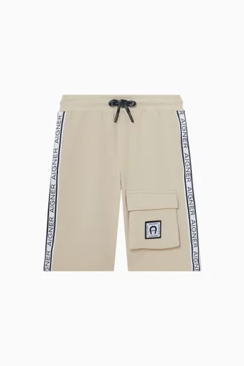 Logo-trim Sweatshorts