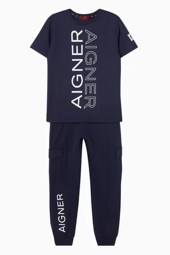 Logo-print T-shirt in Cotton