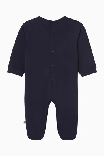 Metallic Logo Pyjama in Cotton