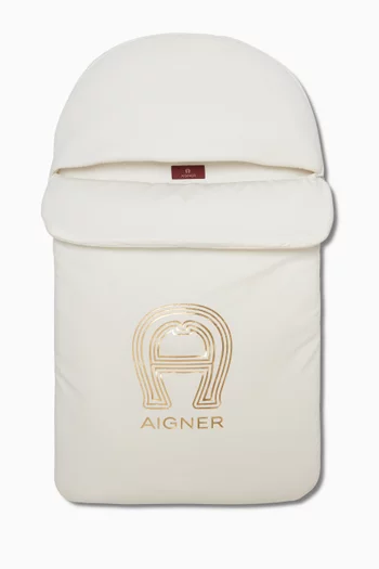 كيس نوم للرضع بشعار الماركة قطن بيما