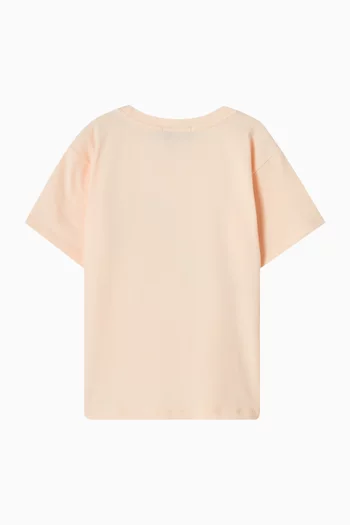 Chain Wallet Print T-shirt in Cotton