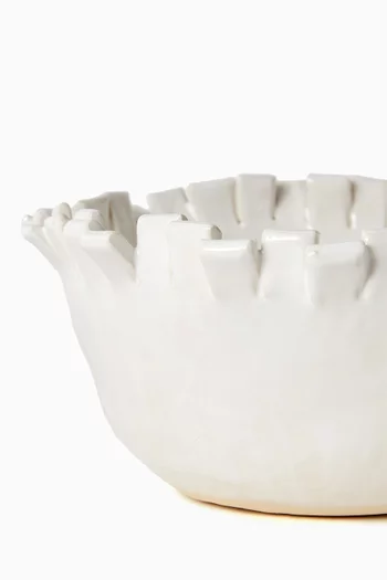 The Cut Out Bowl in Ceramic