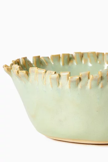 The Cut Out Bowl in Ceramic