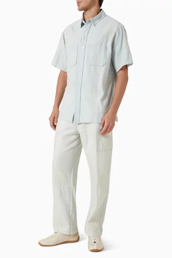 قميص برسوم كرتونية دينم ياباني