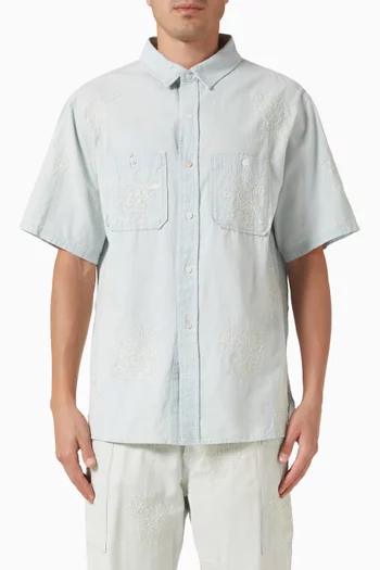 قميص برسوم كرتونية دينم ياباني