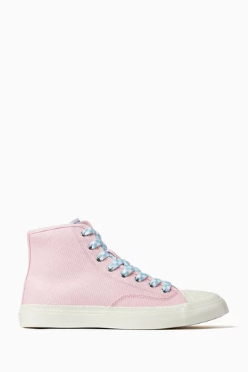 Hoshi Hight-top Sneakers in Canvas