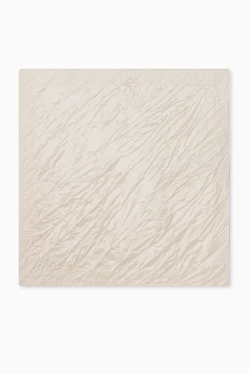 BB Twist Scarf in Silk Jacquard