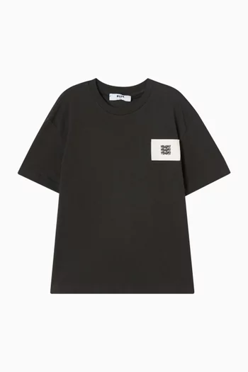 Graphic Logo T-shirt in Cotton Jersey