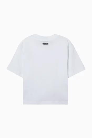 Logo-print T-shirt in Cotton