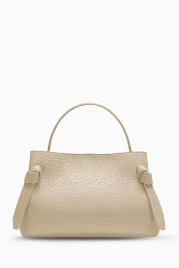 حقيبة جيوزا ميني بيد علوية جلد بارز الملمس