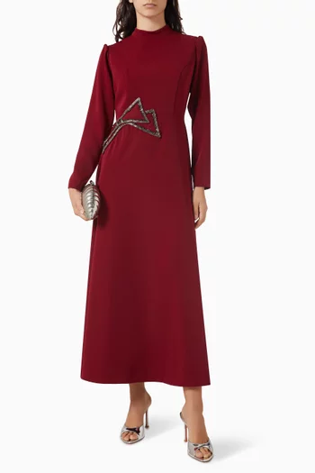 Embellished Maxi Dress