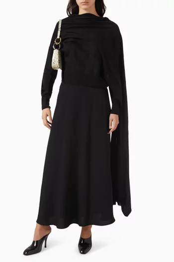 سترة بوشاح درابيه نسيج قطن