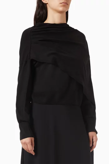 سترة بوشاح درابيه نسيج قطن