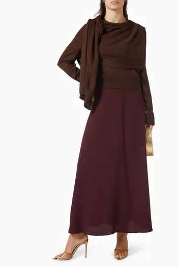 سترة بوشاح درابيه نسيج قطن