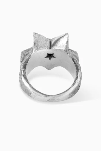 Bomba Ring in Sterling Silver