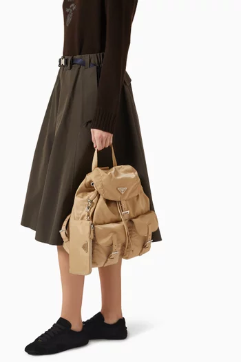 Medium Backpack in Re-Nylon