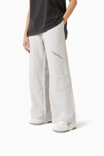 سنيكرز اوت اوف اوفيس بتصميم أسفل الكاحل جلد