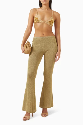 بنطال دور بقصة واسعة