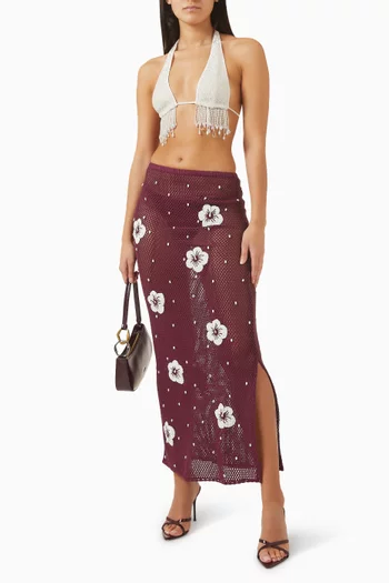 Treasure Hibiscus Skirt