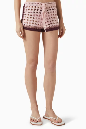 Garis Crochet Shorts