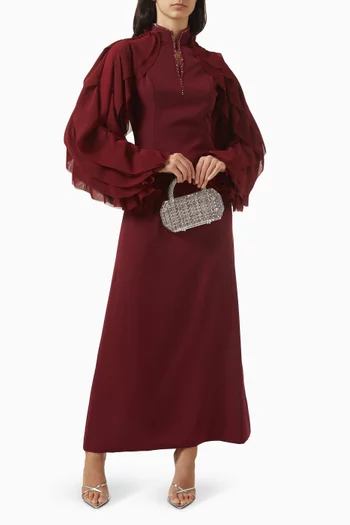 Crystal-embellished Gown