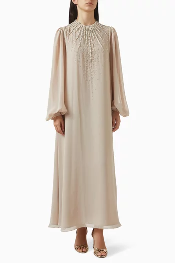 Stone-embellished Gown