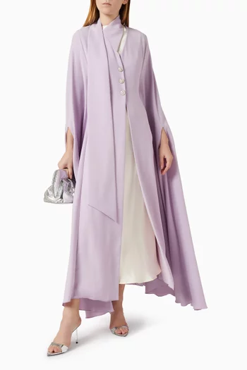 Demia Cape Kaftan-style Dress