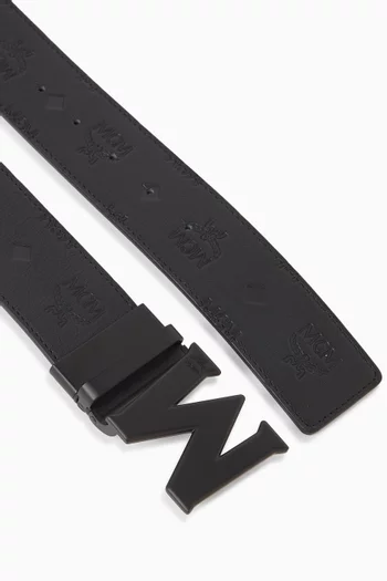 Claus M Belt in Visetos Leather