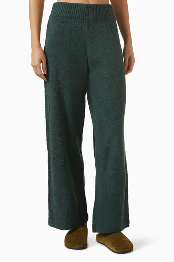 Pull-on Pants in Recycled Boucle