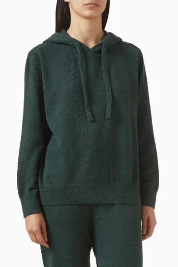 كنزة بغطاء رأس بوكليه معاد تدويره