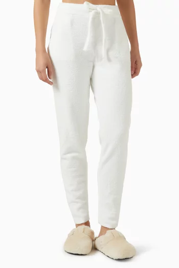 Sweatpants in Recycled Boucle