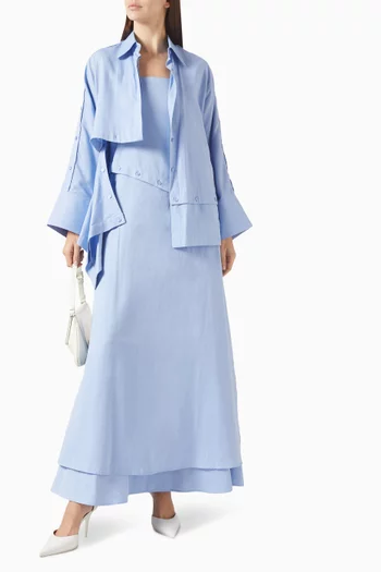 Cool Blue Jacket & Dress Set