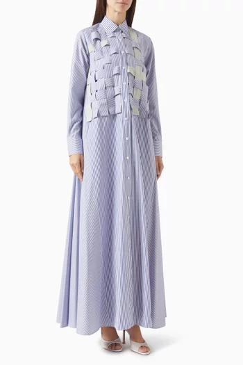 Parallel Lines Shirt Dress