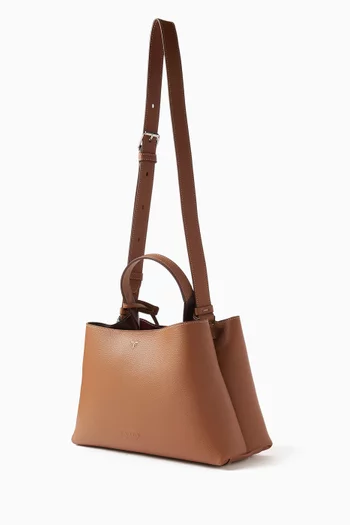Small Top-handle Bag in Leather