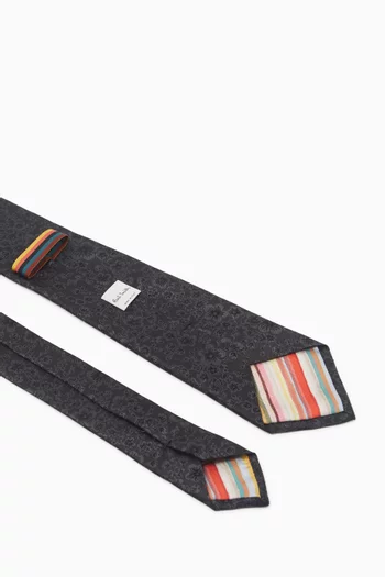 Floral Jacquard Neck Tie