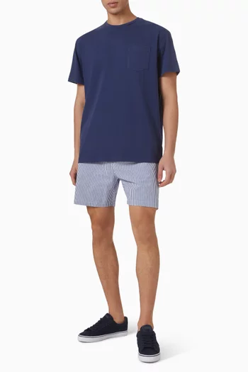 شورت سباحة ترافلر مخطط سيرساكر