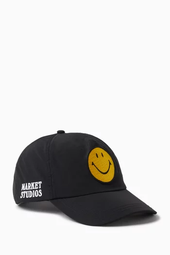 Smiley Classic Cap in Nylon