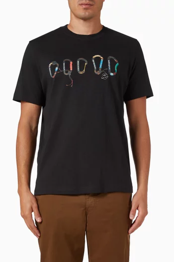 Carabiner T-shirt in Cotton