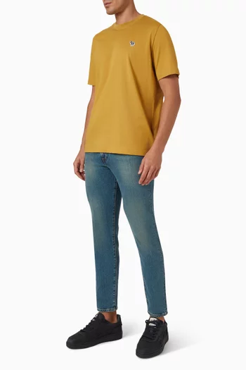 تي شيرت قطن بطبعة زيبرا