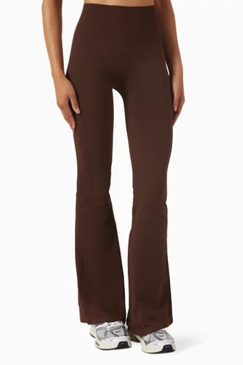 Astoria Contour Rib Seamless Flare Pants