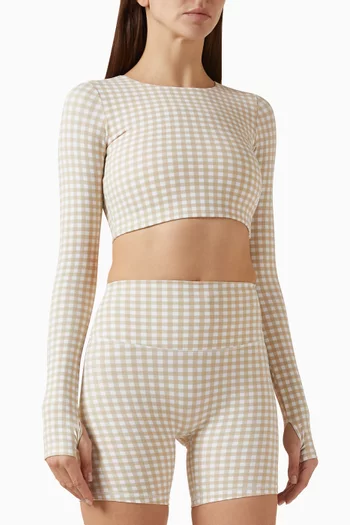 Astoria Luxu Balance Staple Crop Top