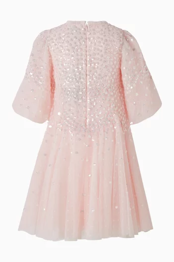 Sequin Tulle Dress