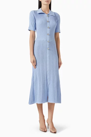 فستان ناتاليا بياقة