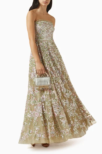 فستان دريم جارلاند بفتحة رقبة بلا حمالات