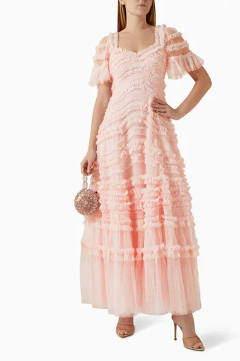 Amara Ruffle Gown