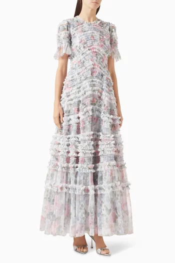 Camille's Garden Amara Ruffle Gown